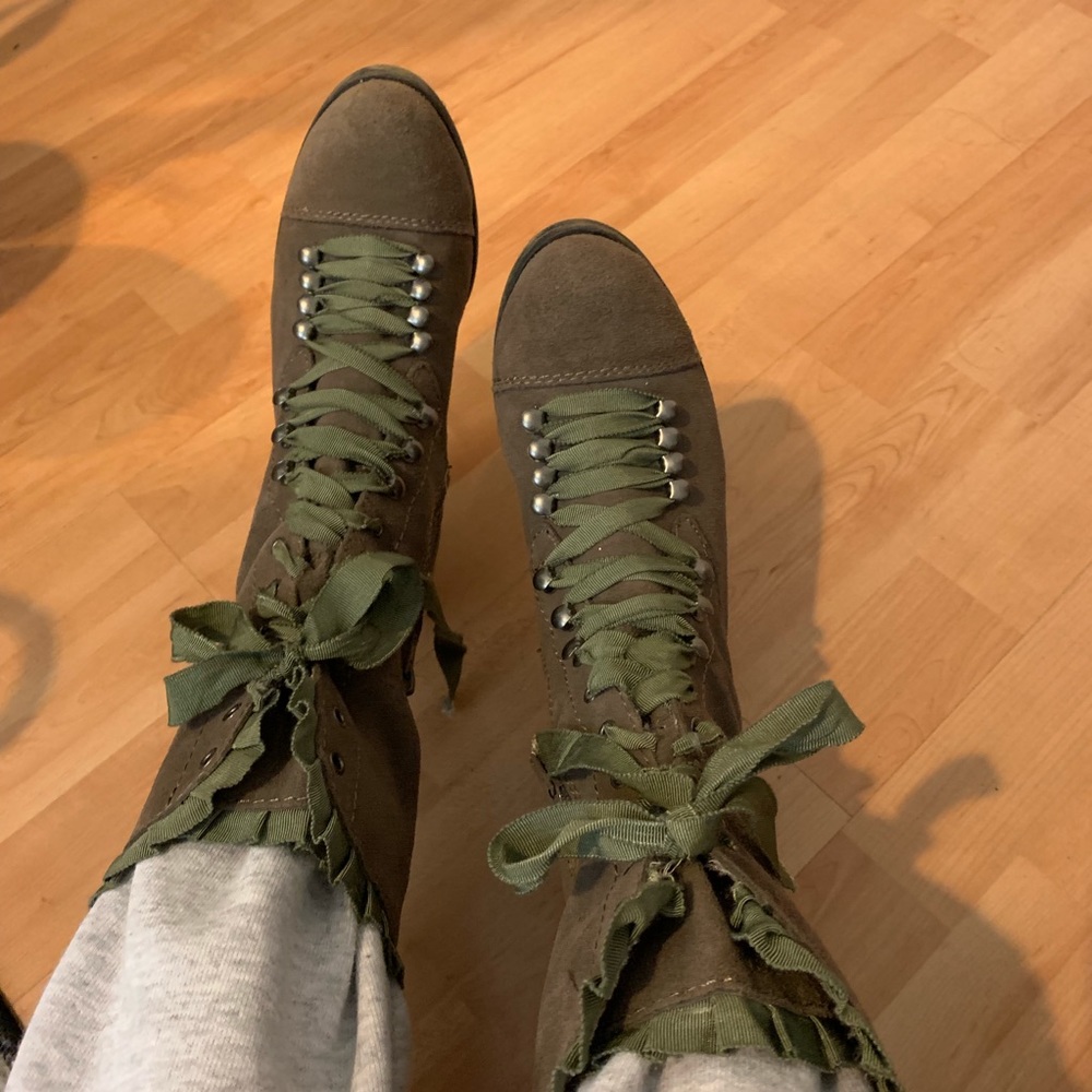 Betsey Johnson Combat Boots